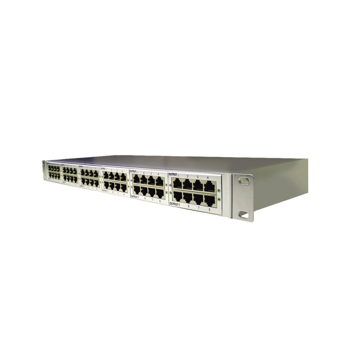 Rm-Cat6-16Poe - 16 Channel Highspeed Data Line Surge Protector, 19" Rackmount
