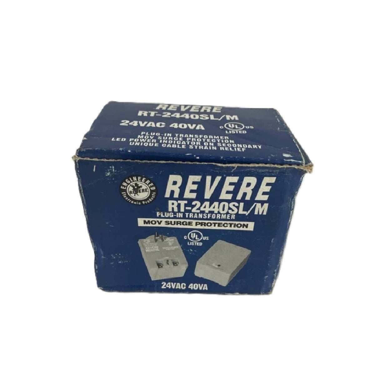 Revere RT-2420SL/M Plug-In Transformer MOV Surge Protection