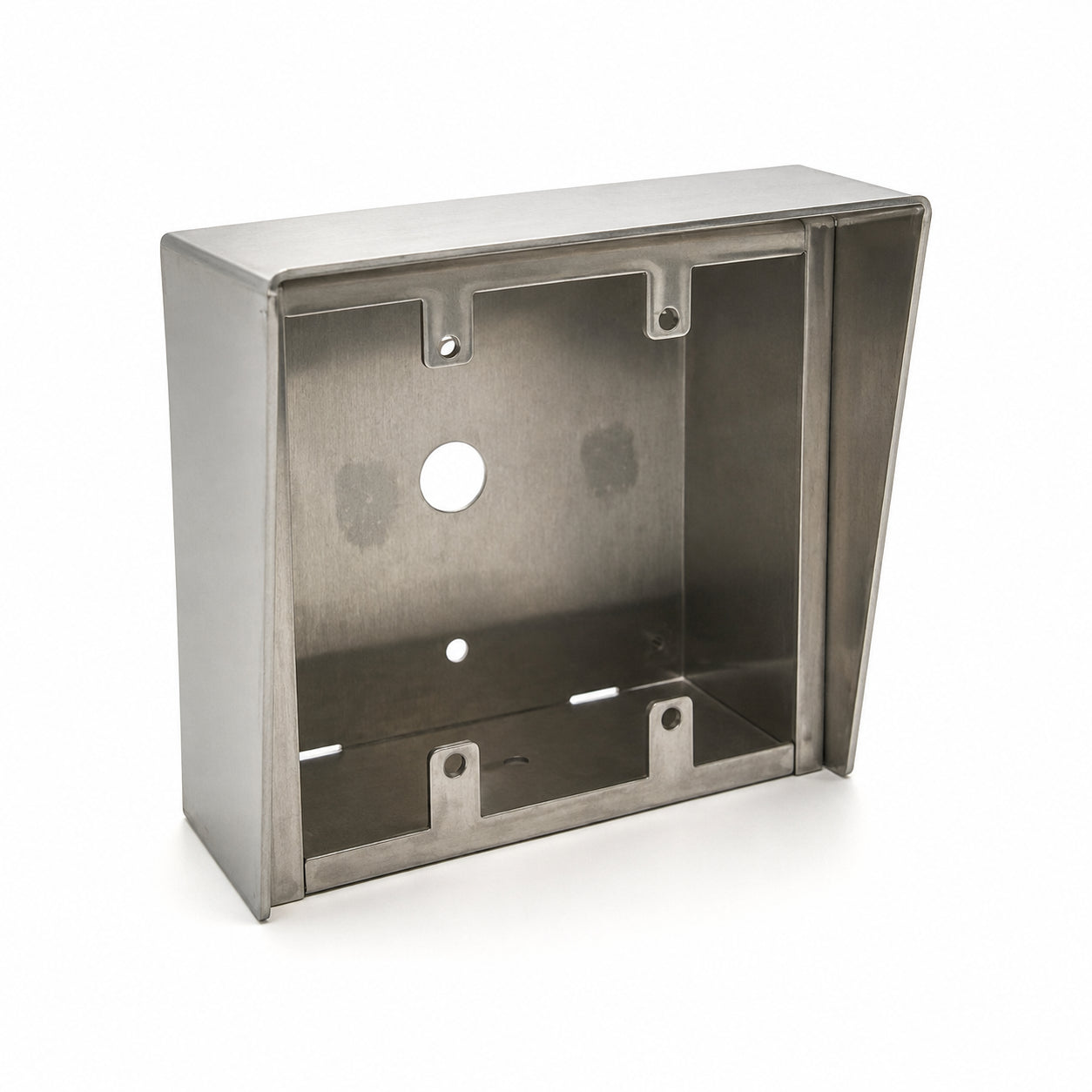 Aiphone Corporation SBX-2G Surface Mount Box, 18 AWG Stainless Steel