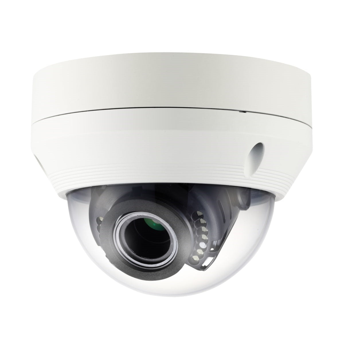 Hanwha Vision SCV-6083R 1080p Analog HD Vandal-Resistant IR Dome Camera, 2.8-12mm Lens