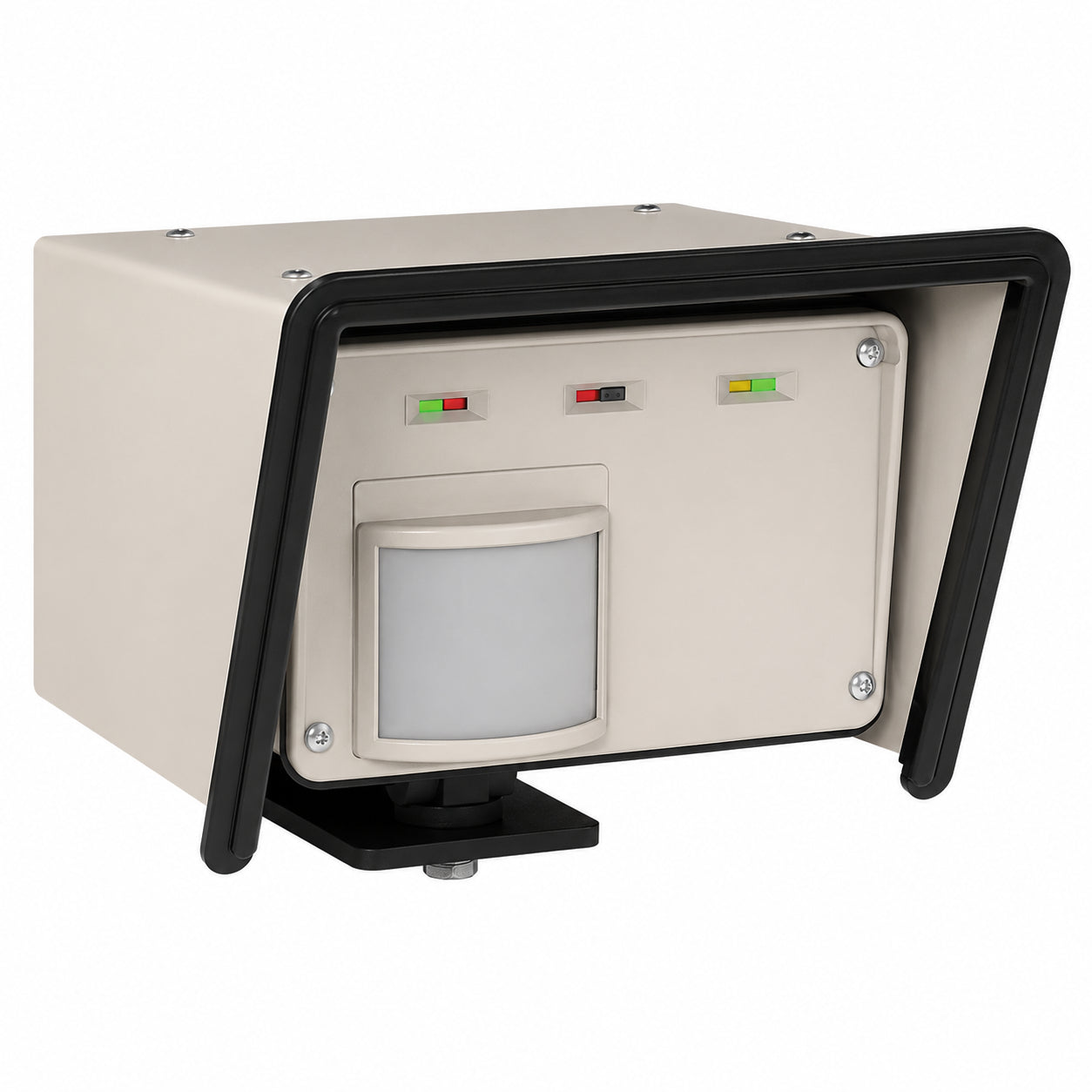 Protech SDI-77XL2-ABC PIRAMID Outdoor Dual Technology Motion Detector, Wide to Narrow Angle, Lens-A Attached, B and C Included, 12/24VDC