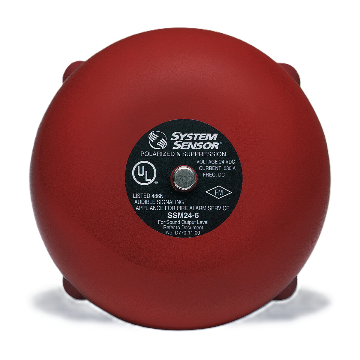 System Sensor SSM24-10 Fire Alarm Bell 10" 24 VDC