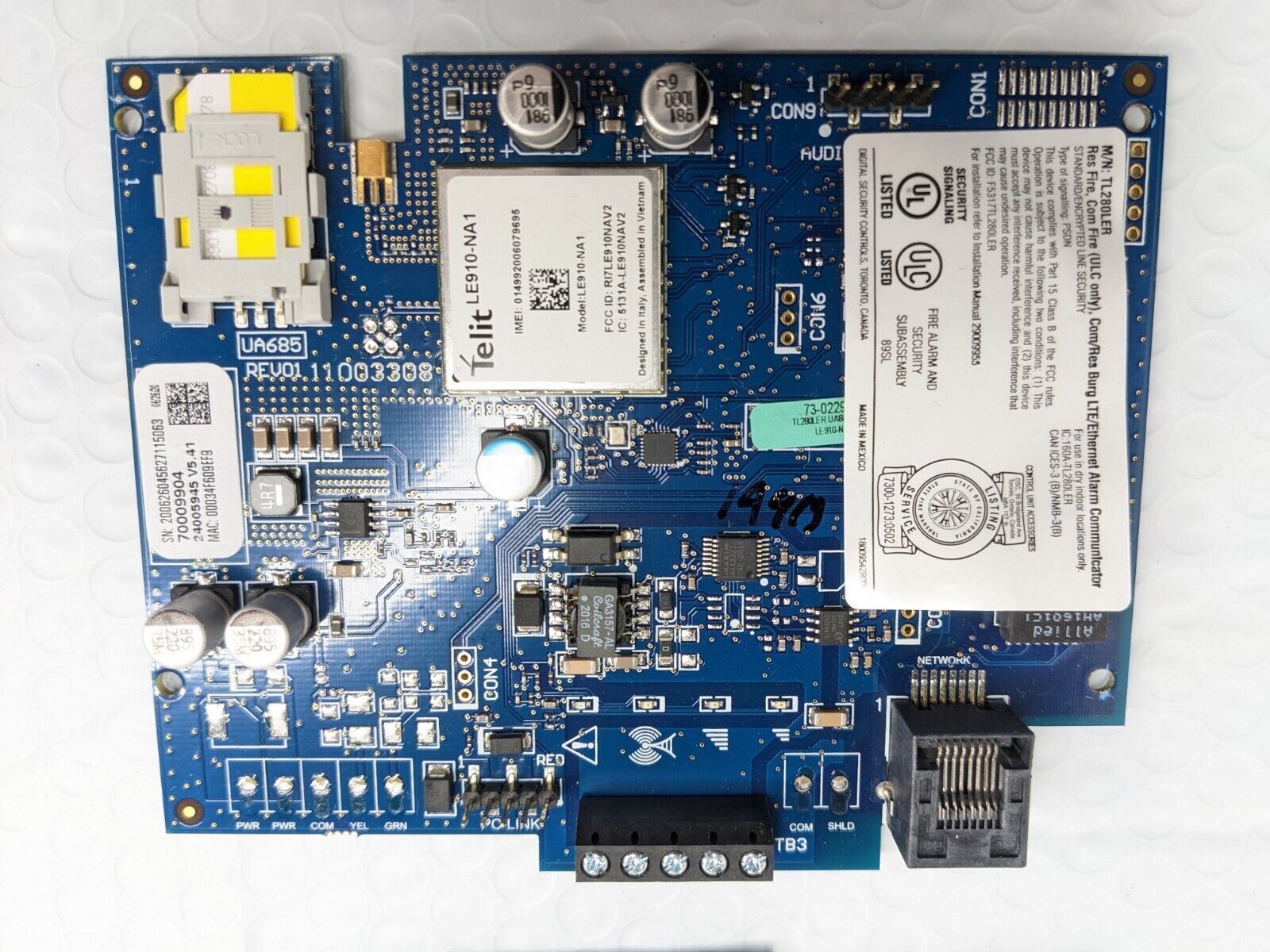 DSC TL280LER-AT PowerSeries Neo Alarm Communicator