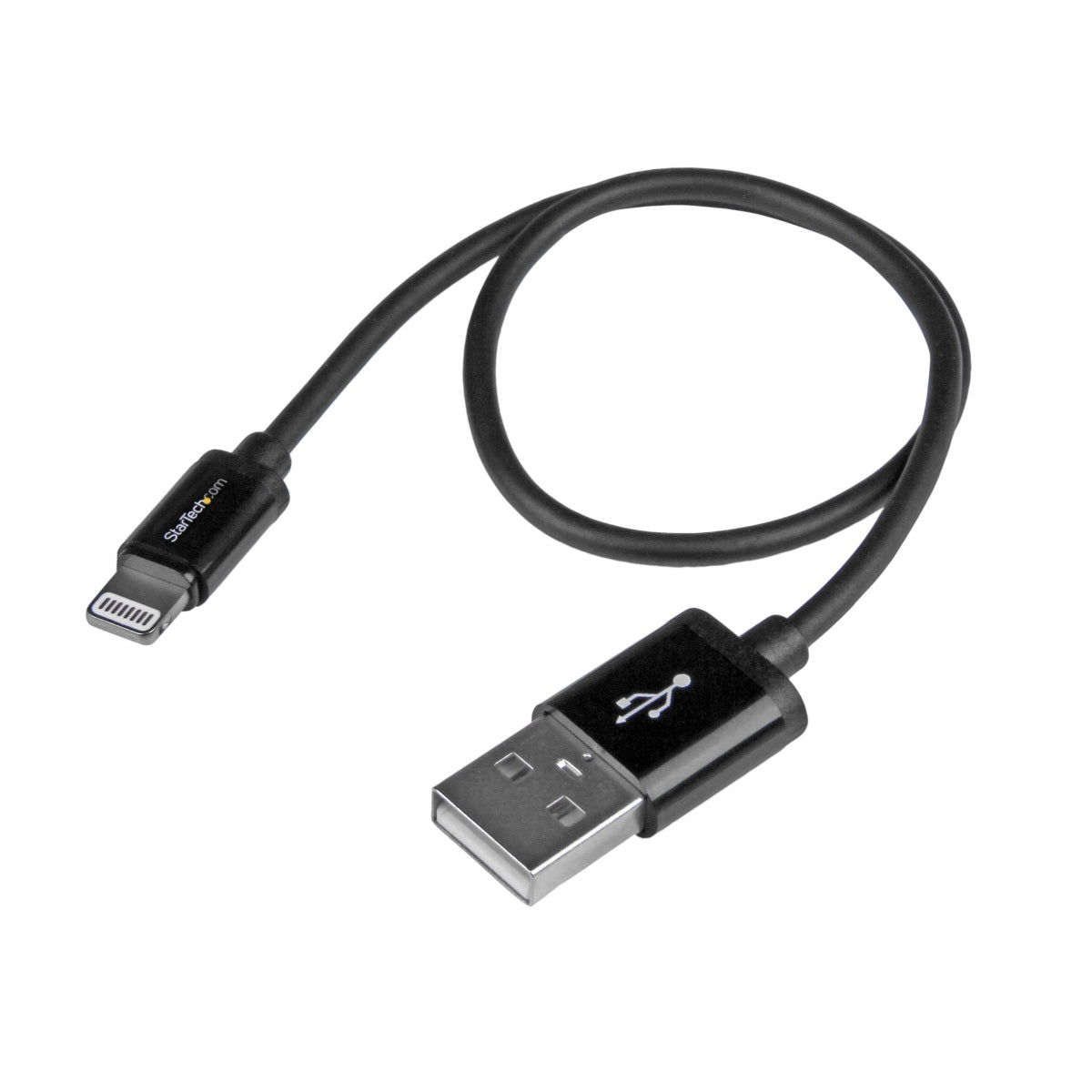 StarTech USBLT30CMB 0.3m Lightning USB-A Cable