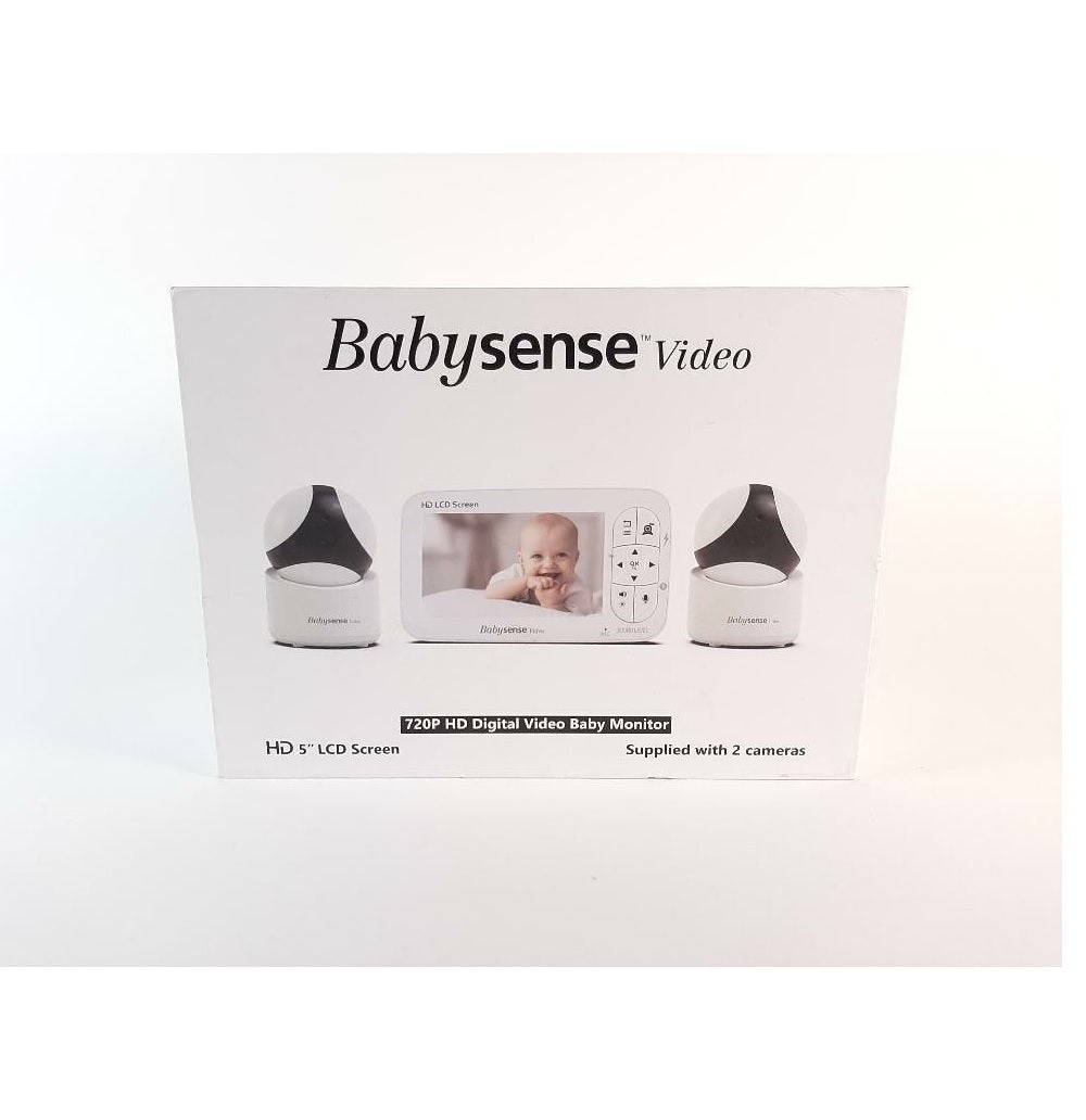Babysense V65-2US 720P HD Digital Video Baby Monitor