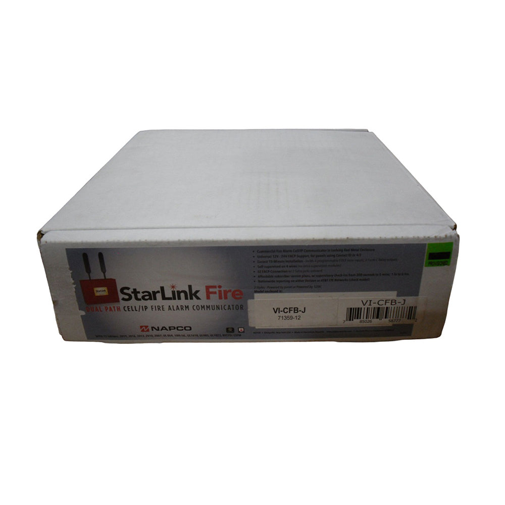 Napco StarLink VI-CFB-J Dual Path Cell/IP Fire Alarm Communicator
