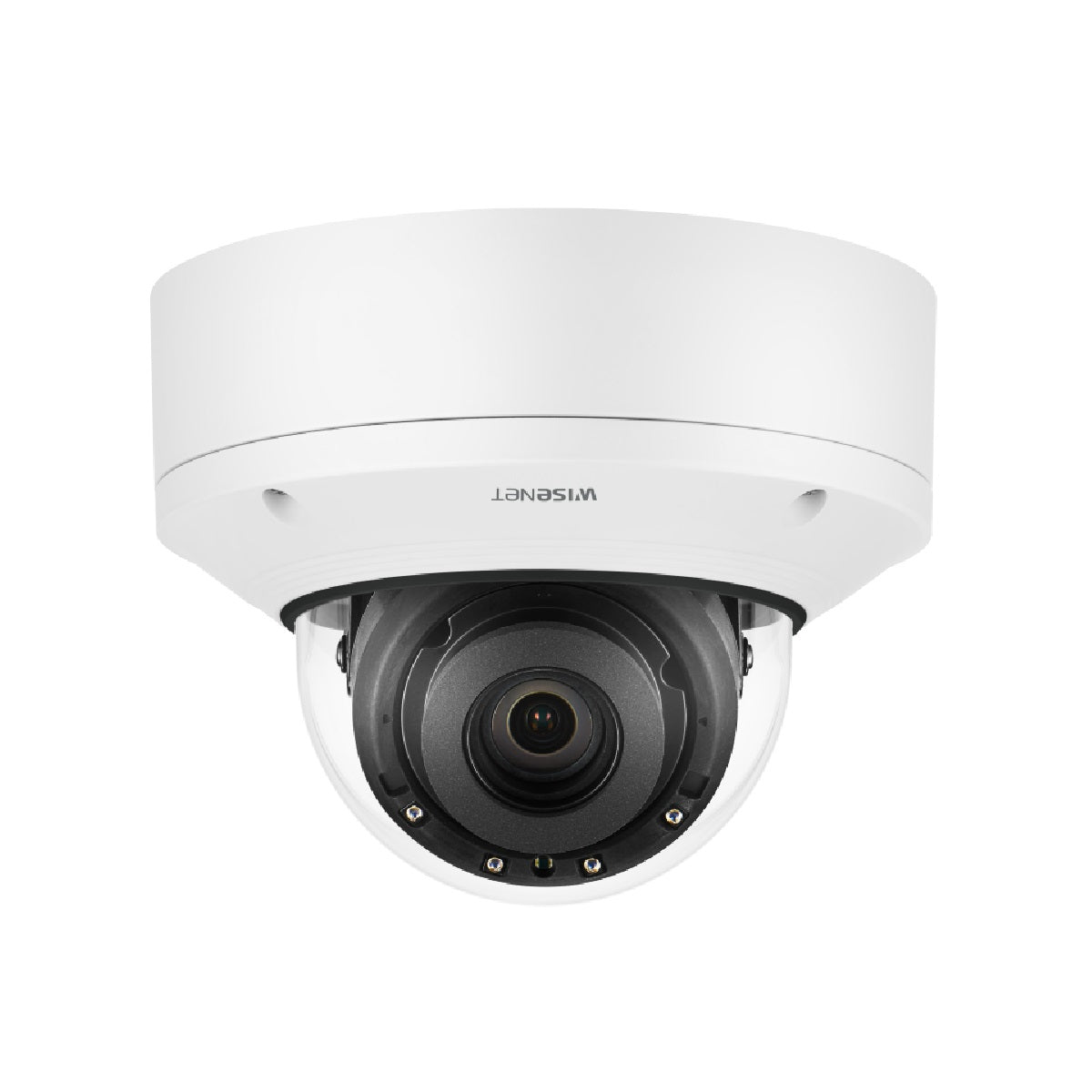 Wisenet 7 XND-8082RV 6MP IR WDR Network Dome Camera with 2.8~8.4mm (3X) Motorized varifocal Lens, RJ45 Connection