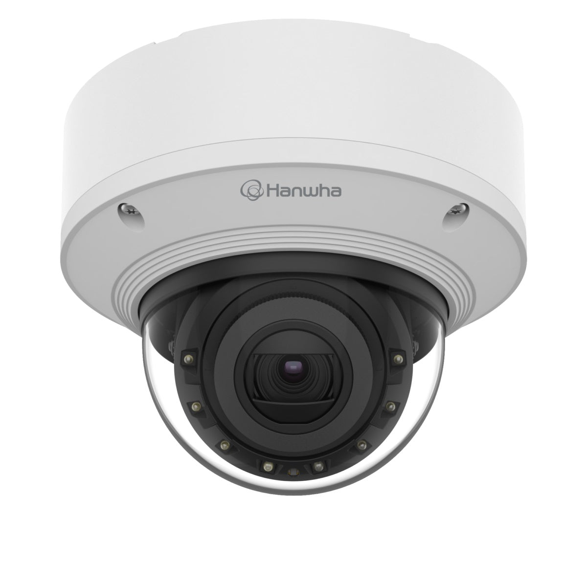 Wisenet 7 XND-8082RV 6MP IR WDR Network Dome Camera with 2.8~8.4mm (3X) Motorized varifocal Lens, RJ45 Connection