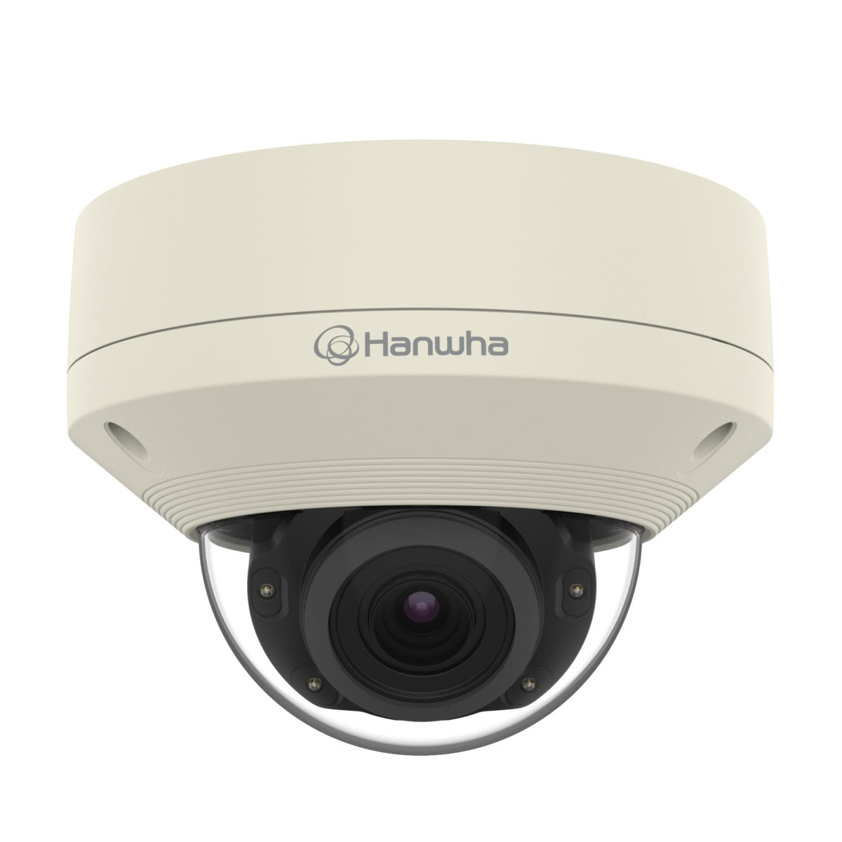 Hanwha Techwin XNV-L6080R 2MP IR Outdoor Vandal Dome Camera with 3.2-10mm Motorized Vari-Focal Lens