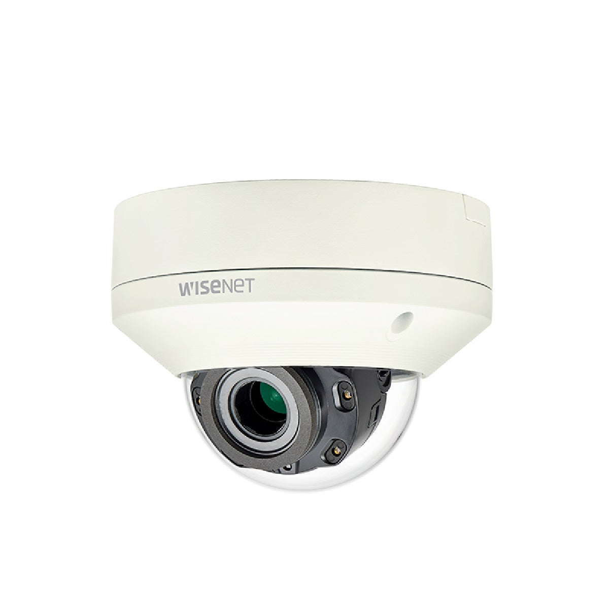 Hanwha Techwin XNV-L6080R 2MP IR Outdoor Vandal Dome Camera with 3.2-10mm Motorized Vari-Focal Lens