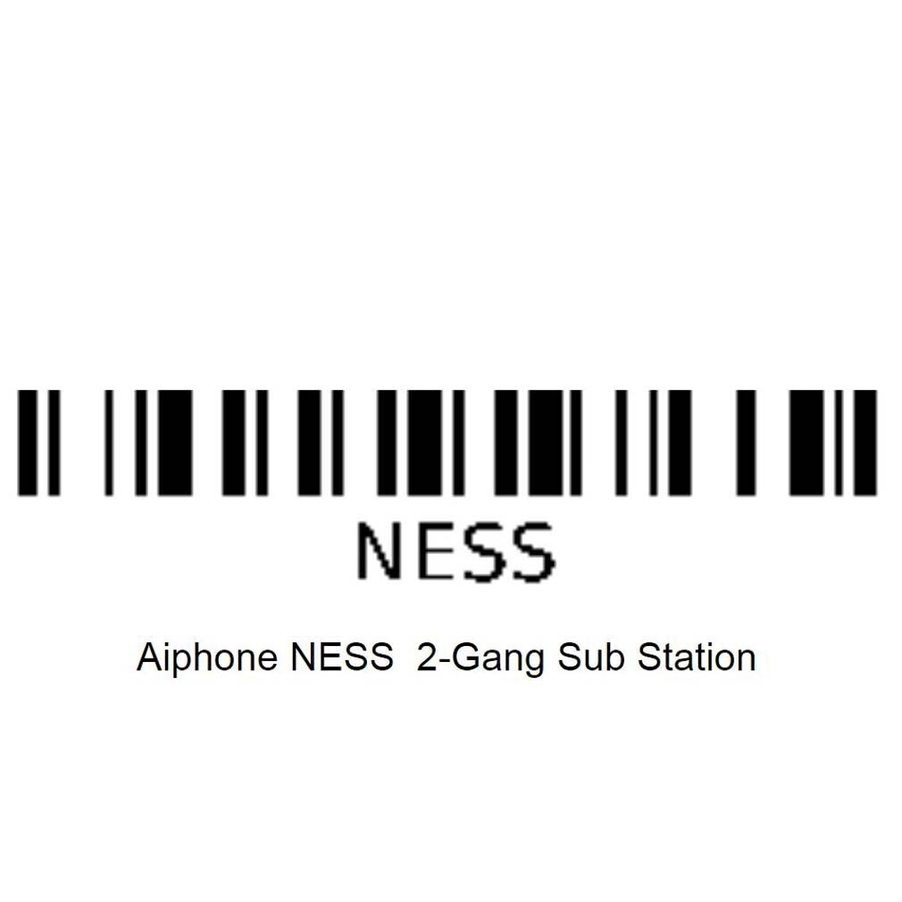 Aiphone NESS 2-Gang Sub Station
