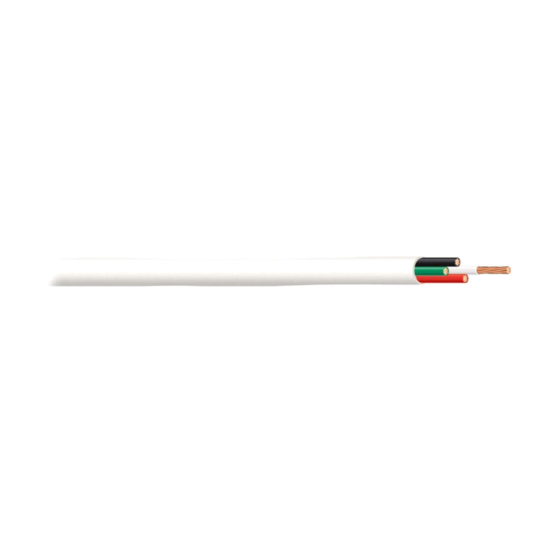 Anixter AL-1804C-2-2N-01 18AWG Stranded Bare Copper 4 Conductor Unshielded Plenum White, Sound/Security Alarm Cable