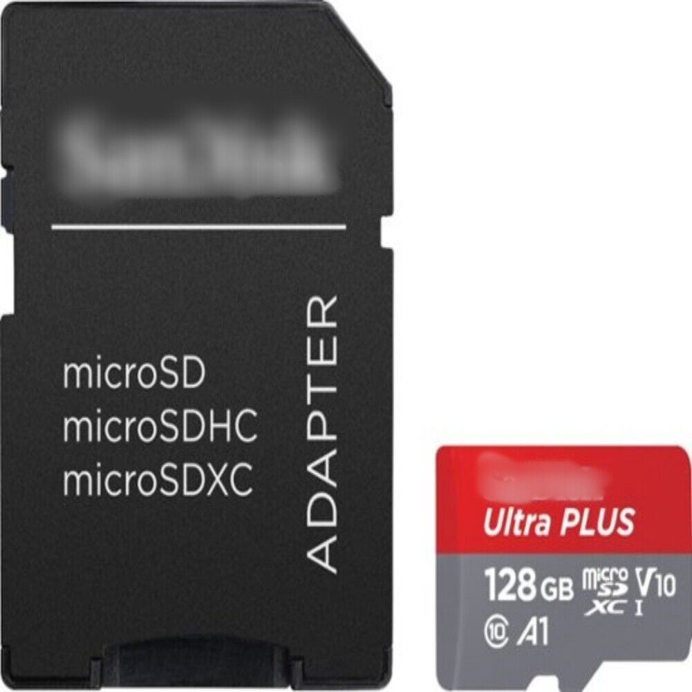 SanDisk Ultra Plus microSDHC UHS-I Card with Adapter