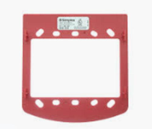 Simplex 4905-9937 Surface Mount Red Adapter Skirt