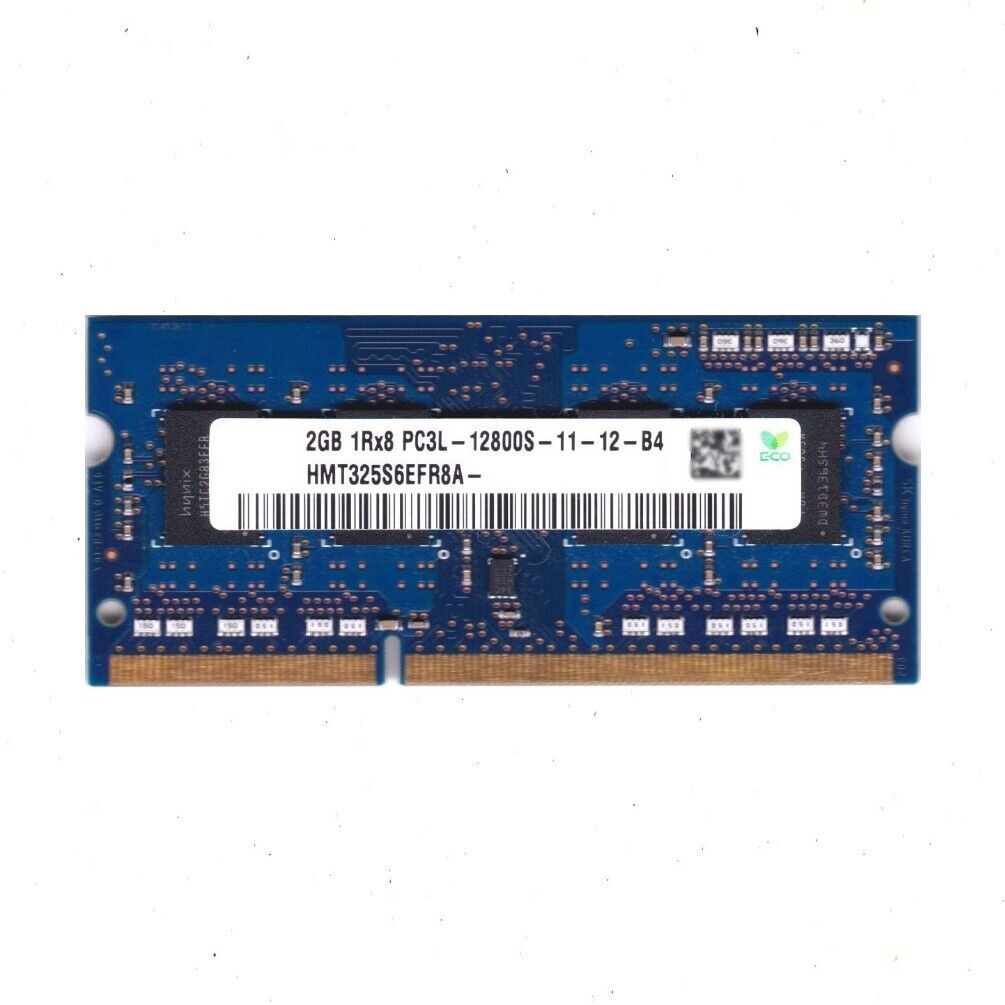 HYNIX HMT325S6EFR8A-PB 2GB Notebook SODIMM DDR3 PC12800(1600) UNBUF 1.35v 1RX8 204P 256MX64 256mX8 C