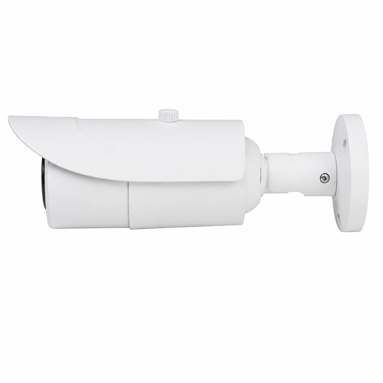 Speco 04B6M 4 Megapixel Network IR Outdoor Bullet Camera 3.3-12mm Lens, White housing