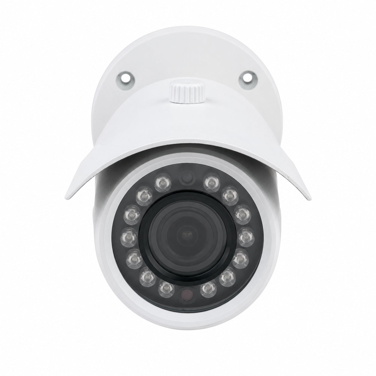 Speco 04B6M 4 Megapixel Network IR Outdoor Bullet Camera 3.3-12mm Lens, White housing