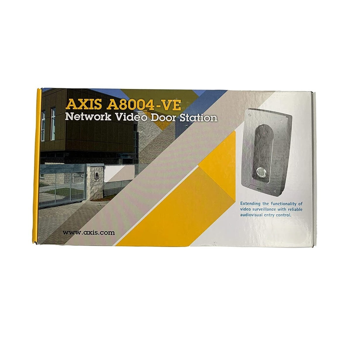 Axis 0673-001 Waterproof Network Video Door Station, White