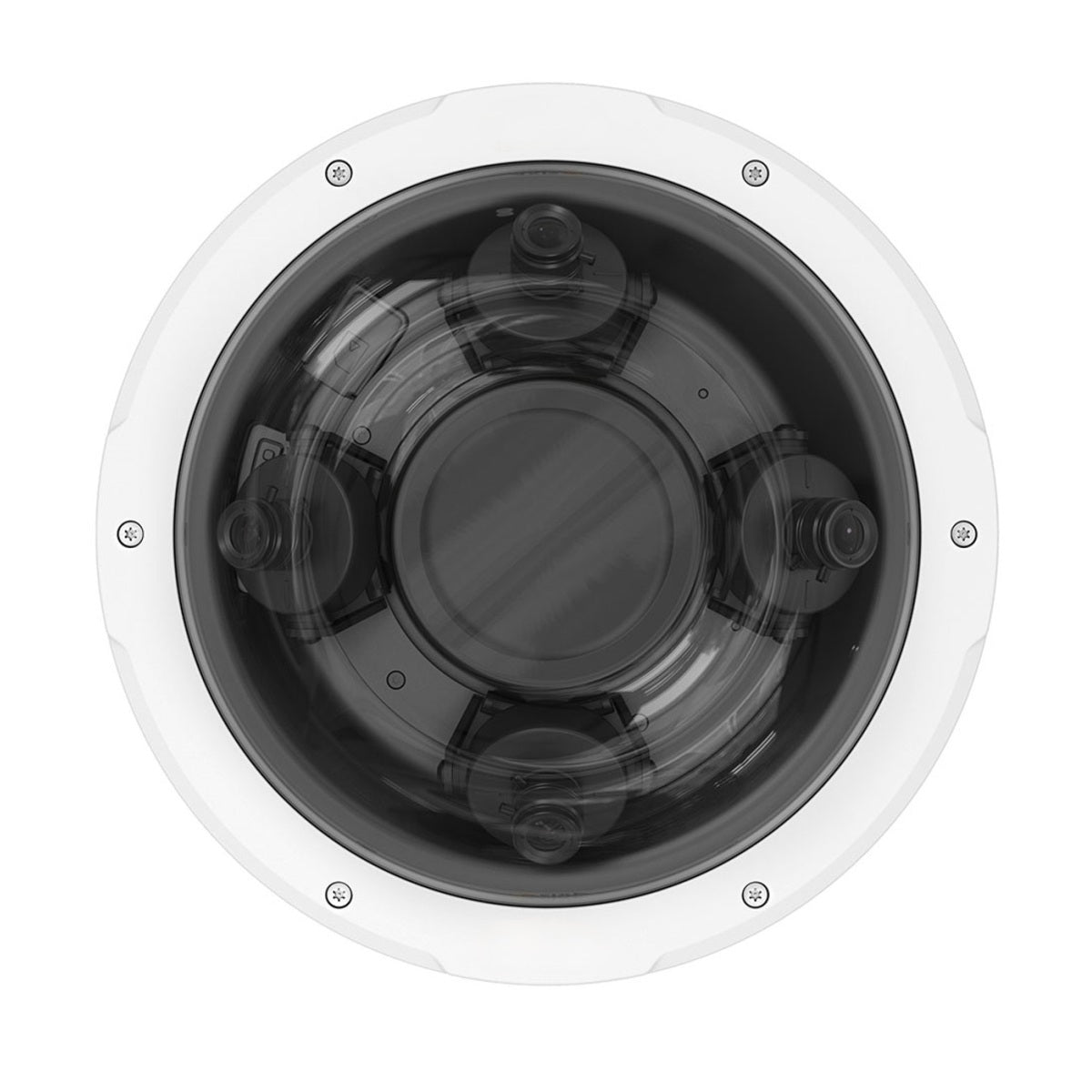 Axis 0815-001 P3707-PE 8MP Outdoor Dome Camera w/ 4 Sensors, 2.8-6mm