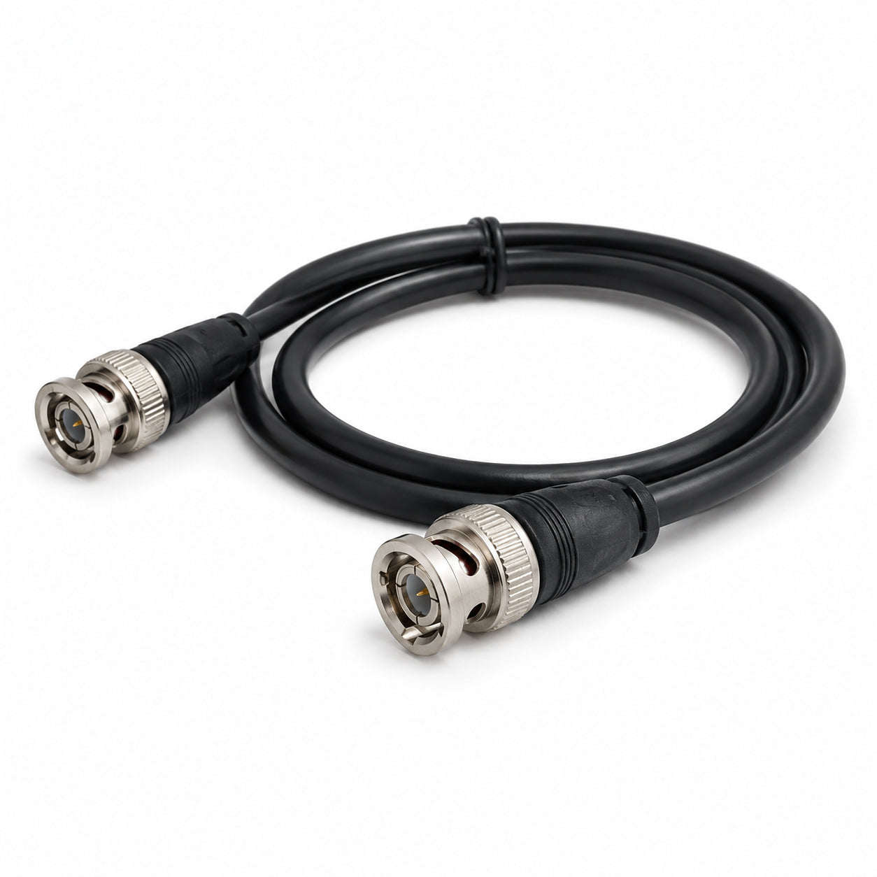 W Box 0E-603BNC Male to Male BNC RG59 Cable Black 3-ft