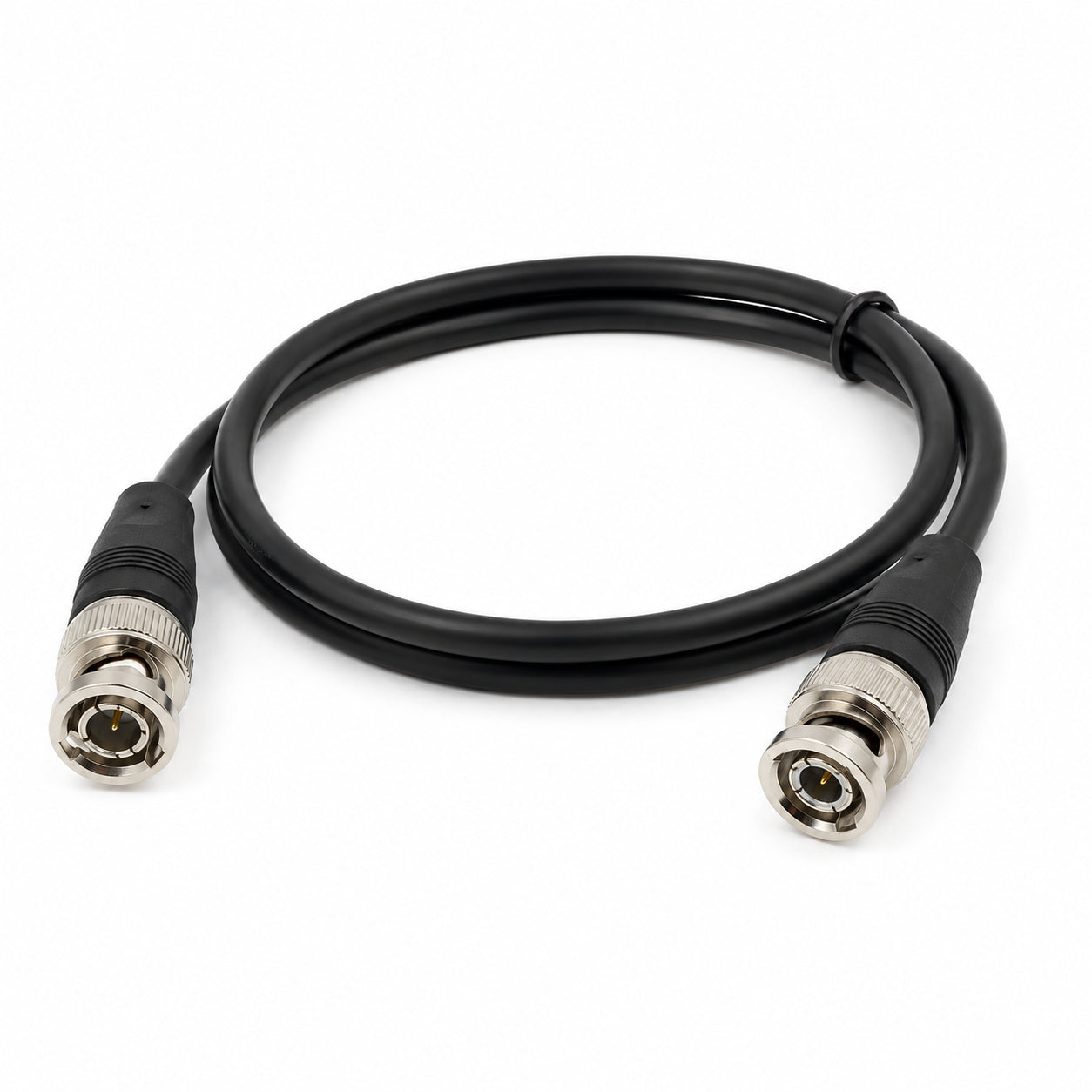 W Box 0E-603BNC Male to Male BNC RG59 Cable Black 3-ft