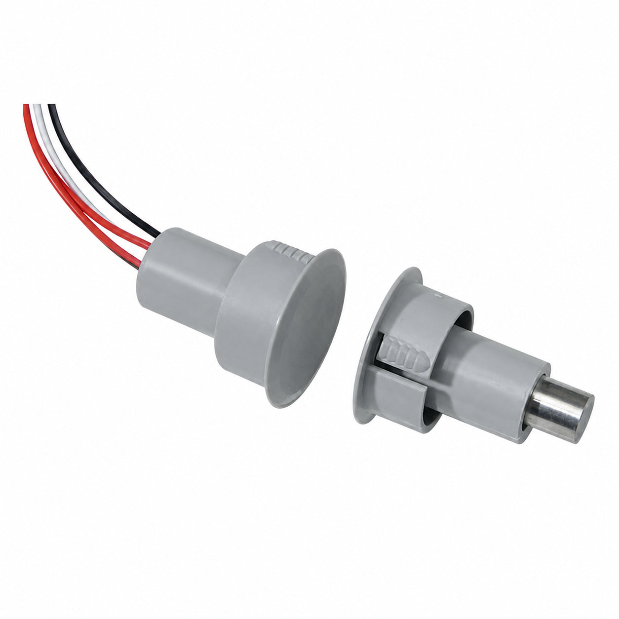 Interlogix 1076-G Recessed Steel Door Magnetic Contact