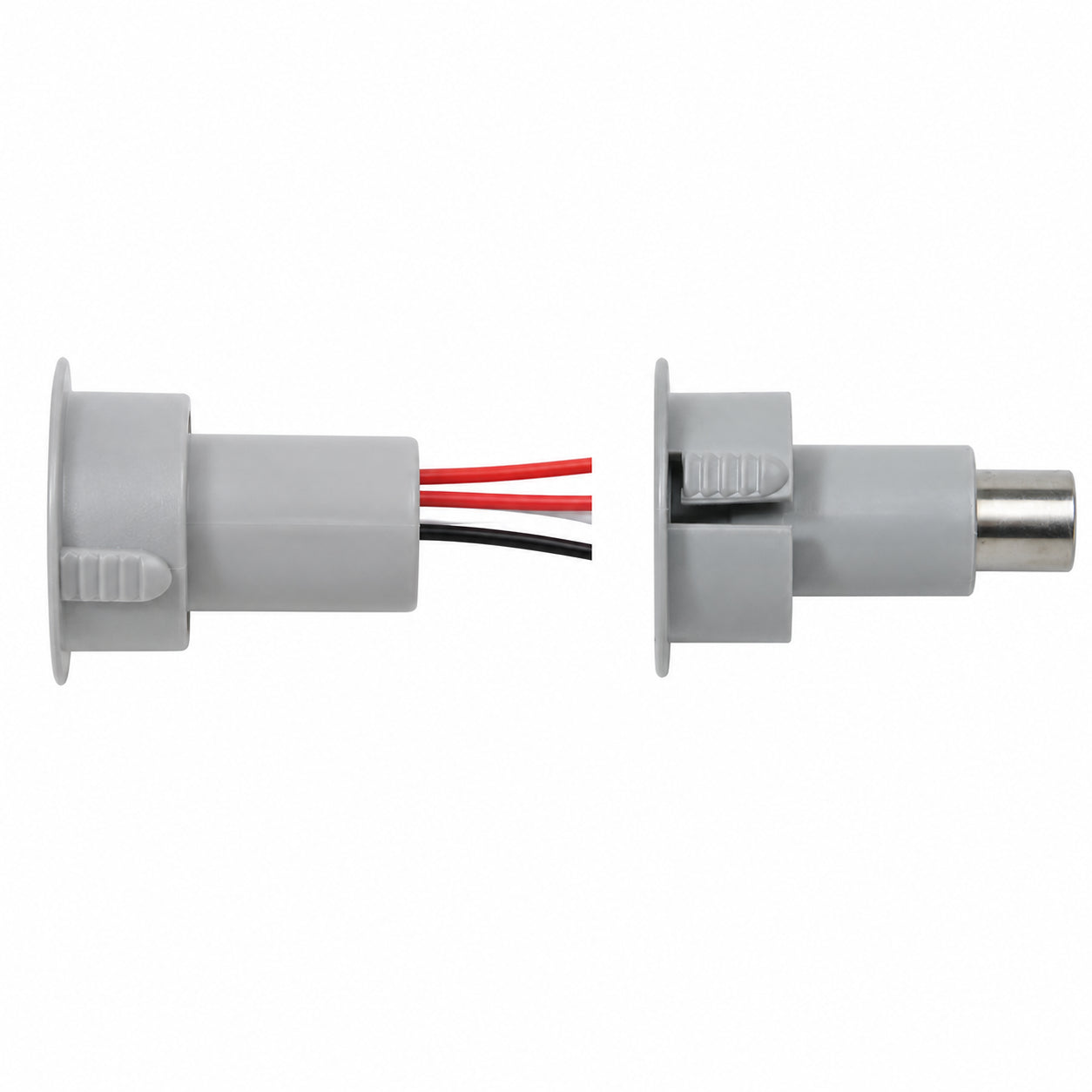 Interlogix 1076-G Recessed Steel Door Magnetic Contact