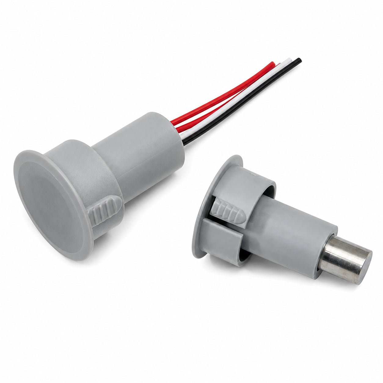 Interlogix 1076-G Recessed Steel Door Magnetic Contact