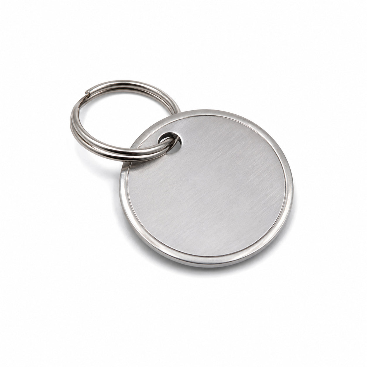 DMP 1346-TAG Key Fob Metal Rim Key Tag