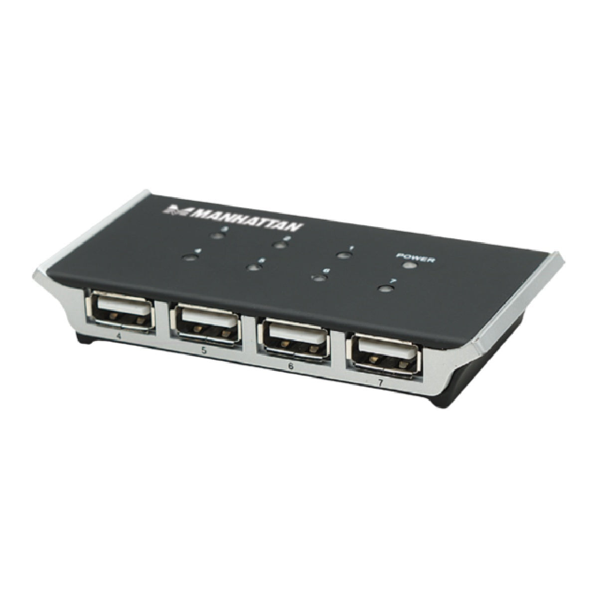 Manhattan 160766 7-Port Hi-Speed USB 2.0 Hub