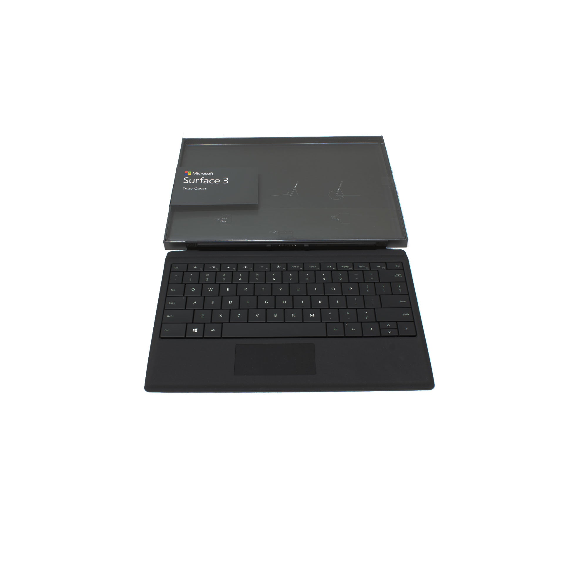 Microsoft 1654 (GV7-00001) Surface 3 Type Cover Black Keyboard