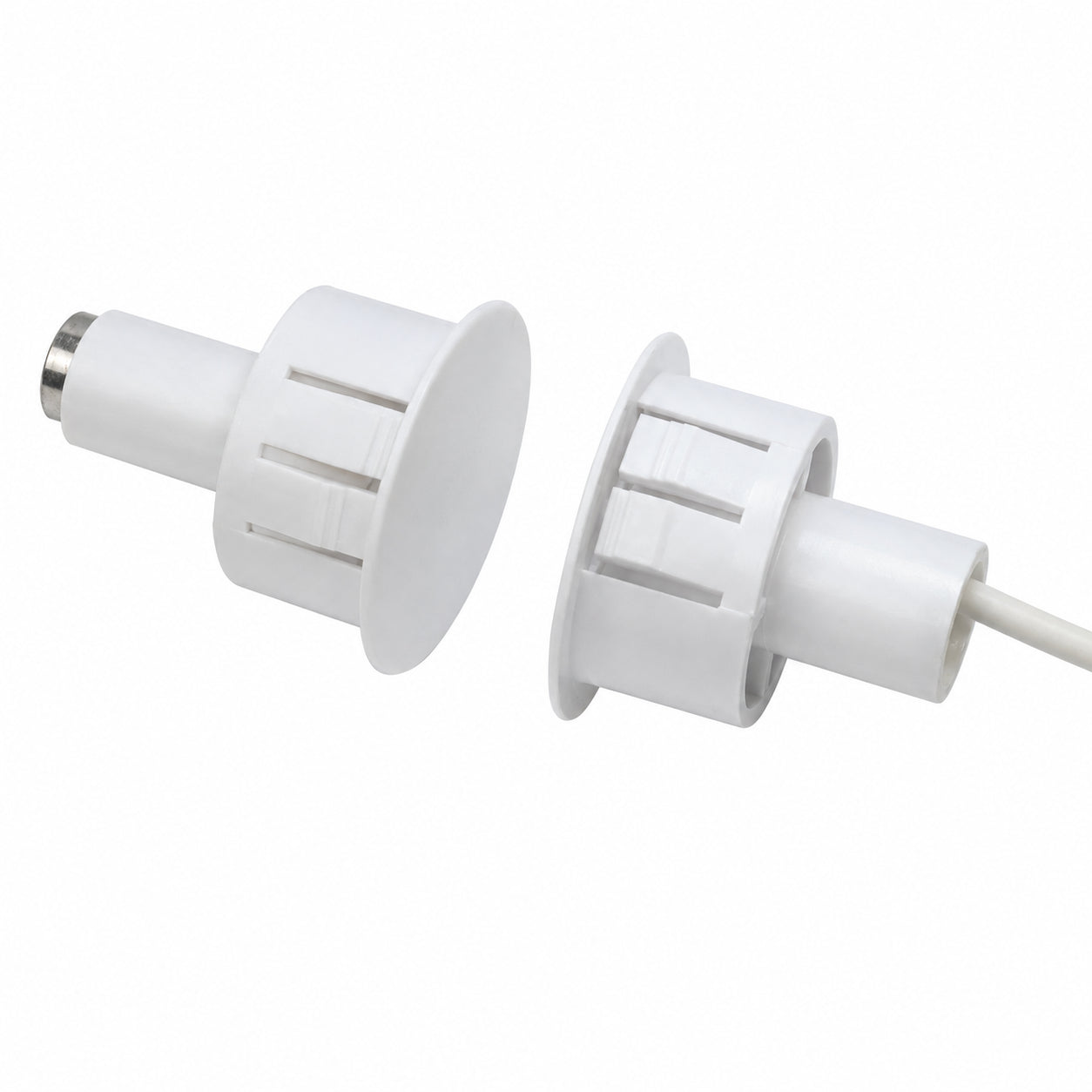 GRI 180-12WG-W 0.75 in. Steel Door Single Switch Set, White