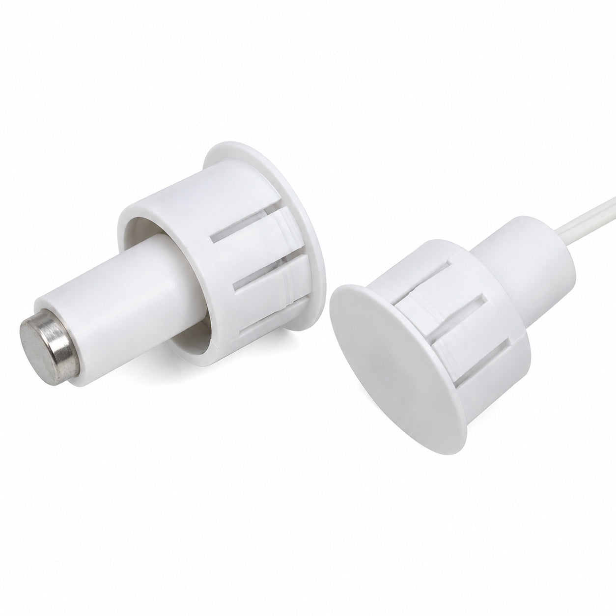 GRI 180-12WG-W 0.75 in. Steel Door Single Switch Set, White