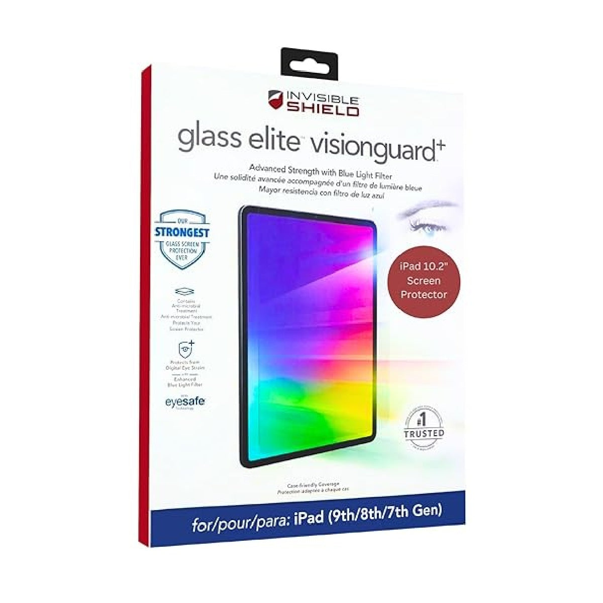 ZAGG 200102443 InvisibleShield Glass+ VisionGuard