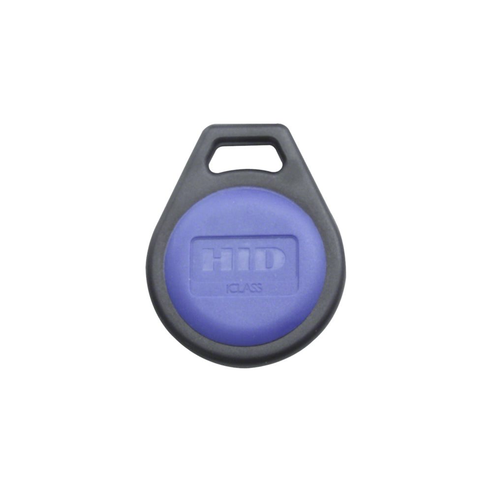 HID 2051CNNNN iCLASS II Keyfoc 16K/2, Configured, Back with Blue Insert