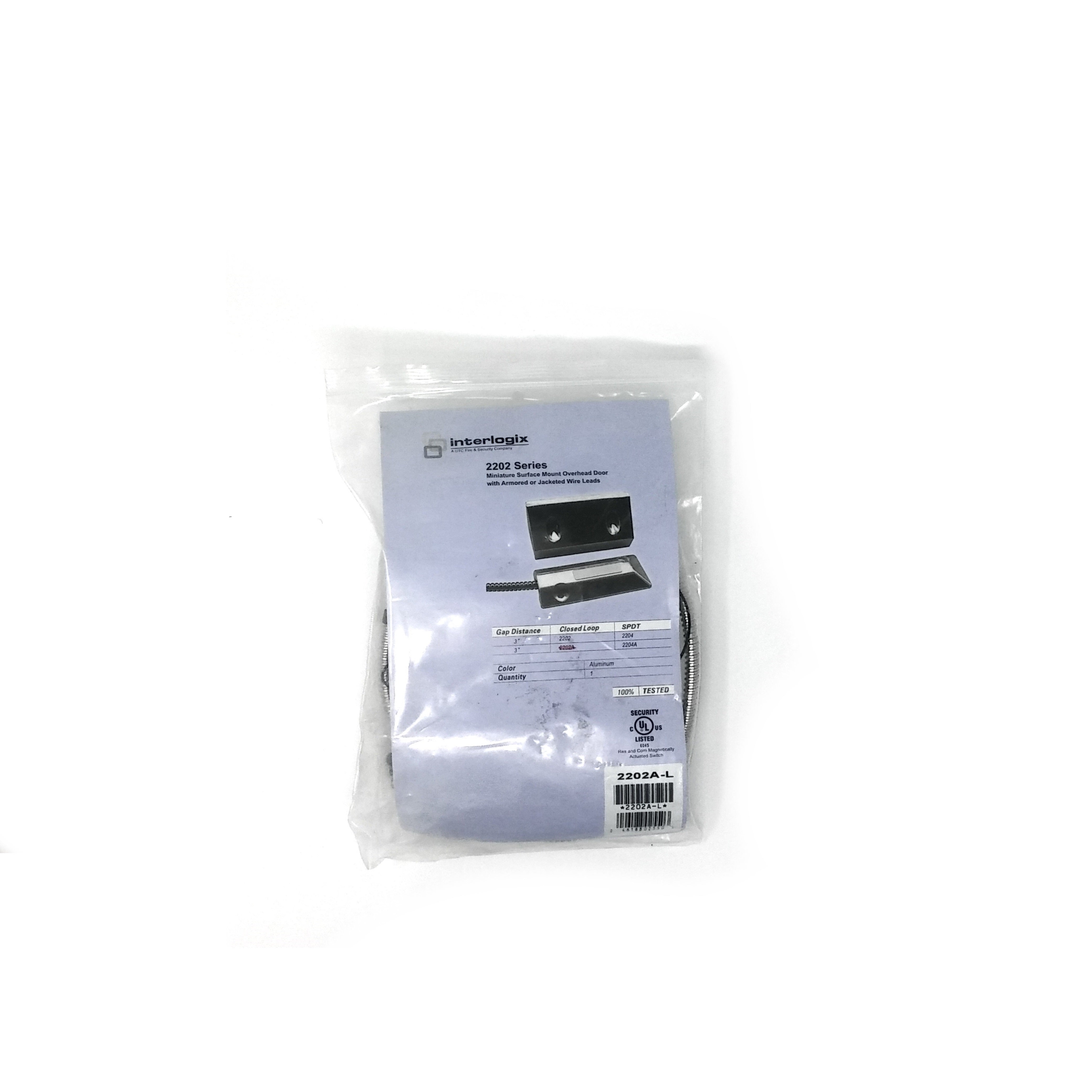 Interlogix 2202A Miniature Surface Mount Overhead Door