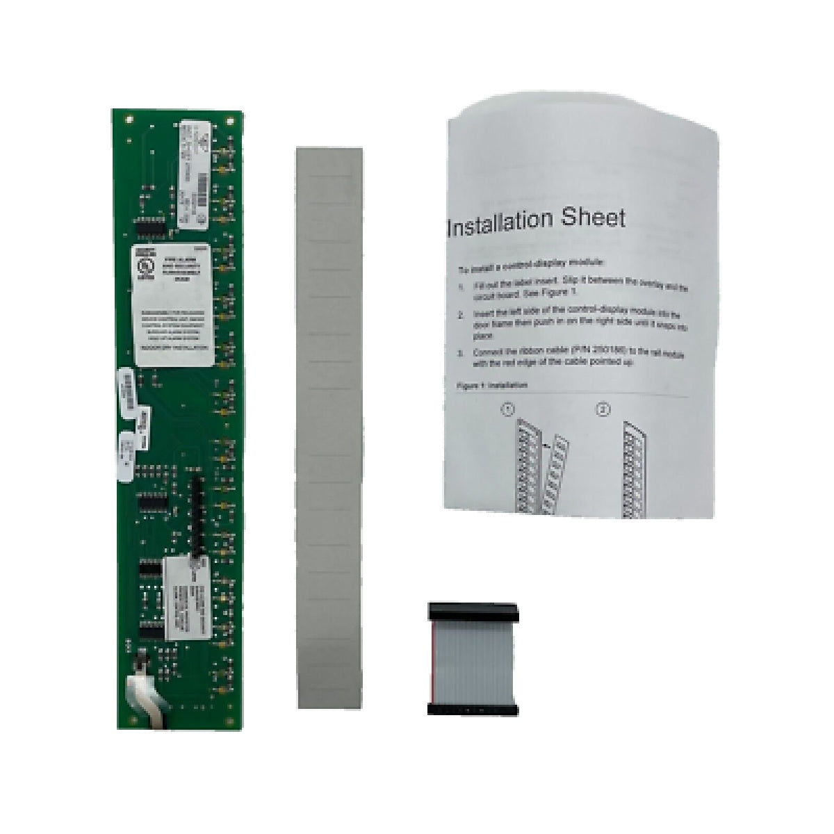 Edwards 3-12/S1GY Led display/control module – 12 switches, 1 green, 1 yellow led per switch