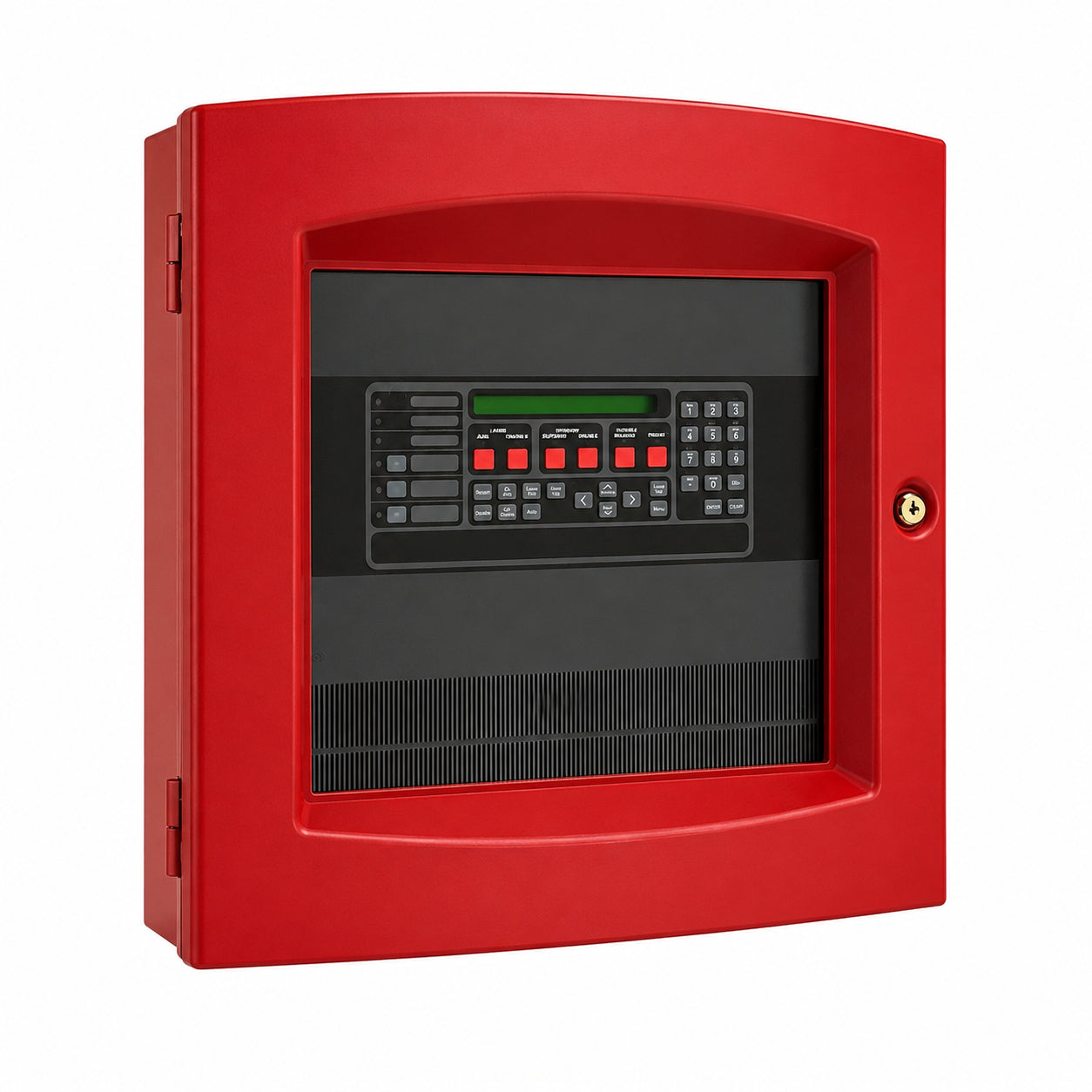 Simplex 4010-9401 Addressable Fire Control Unit 120V, Red
