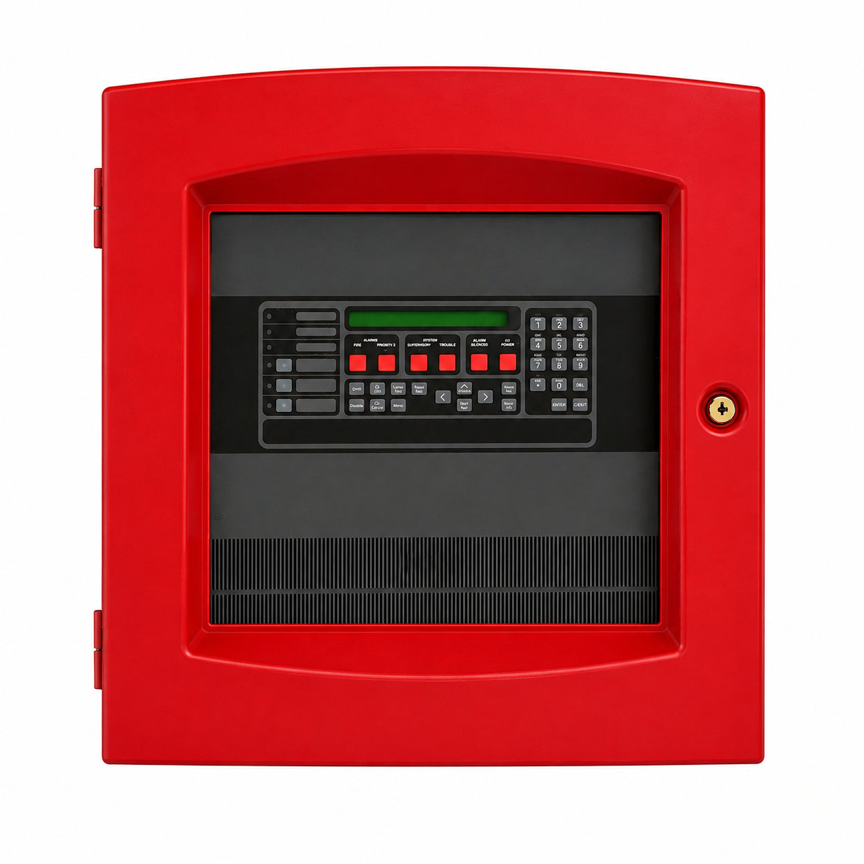 Simplex 4010-9401 Addressable Fire Control Unit 120V, Red
