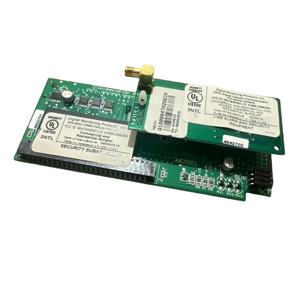 DMP 464-263H HSPA+ Cellular Communicator for AT&T and T-mobile on the XR100/XR500 Series Panels