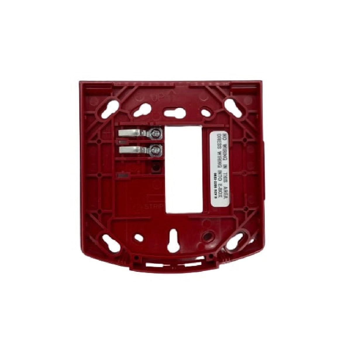 Simplex 49MP-AVVOWR Red Mounting Plate