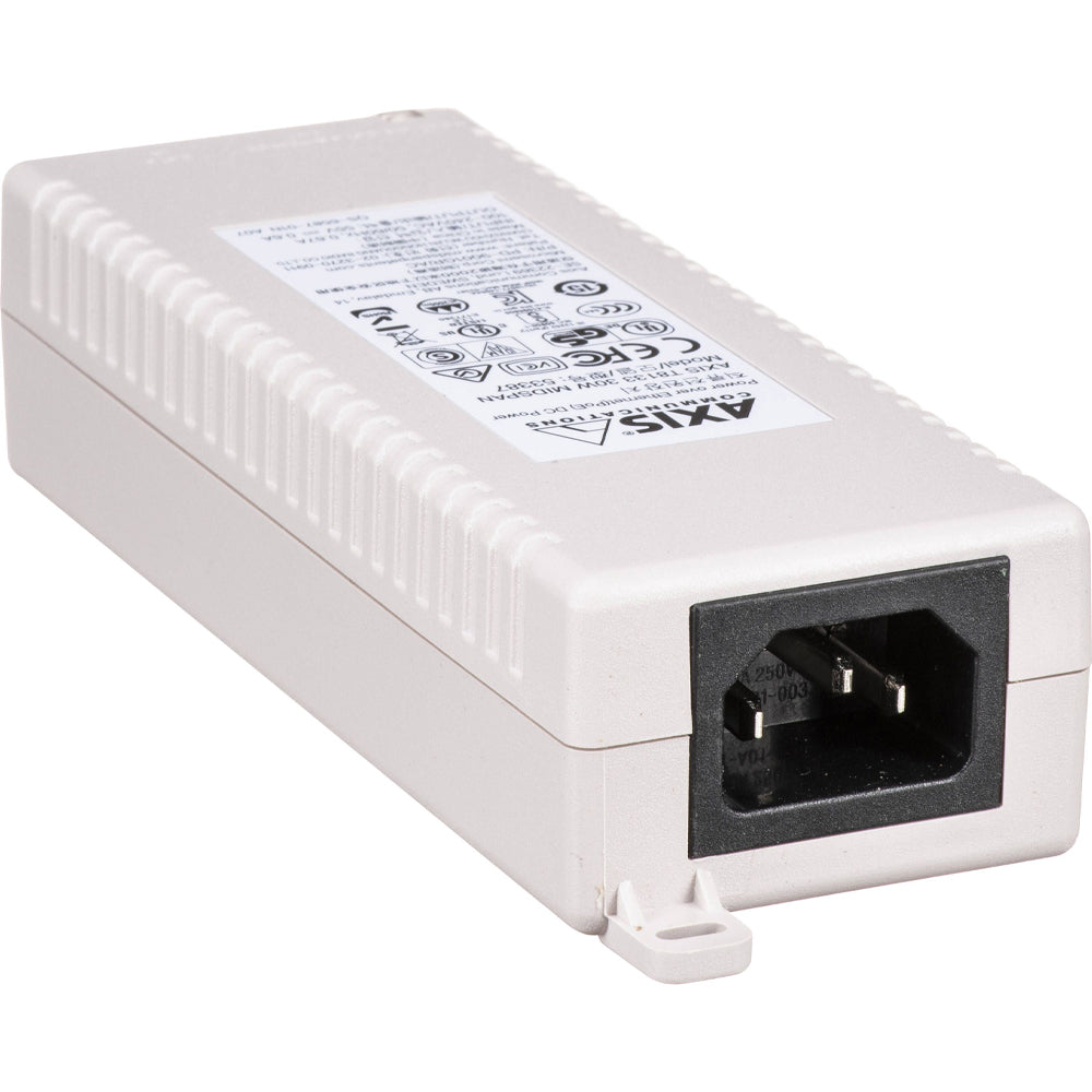 Axis Communications 5900-294 T8133 30W Midspan Power Over Ethernet Injector