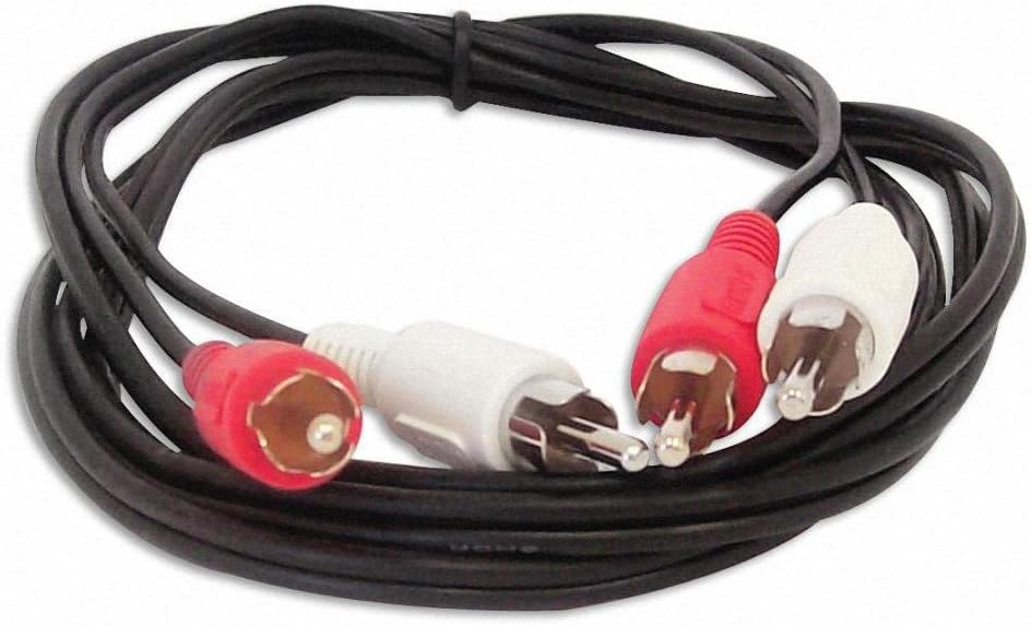 RCA Audio Red/White Cable 2 Male to 2 Male 6 Foot