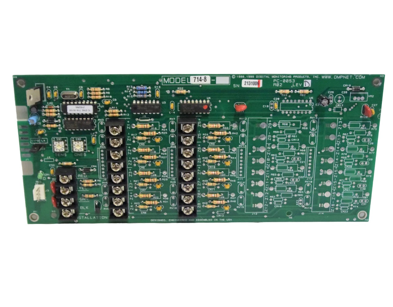 メモリー③ DMP 714-8 Eight Zone Expansion Module – Green Wave Electronics