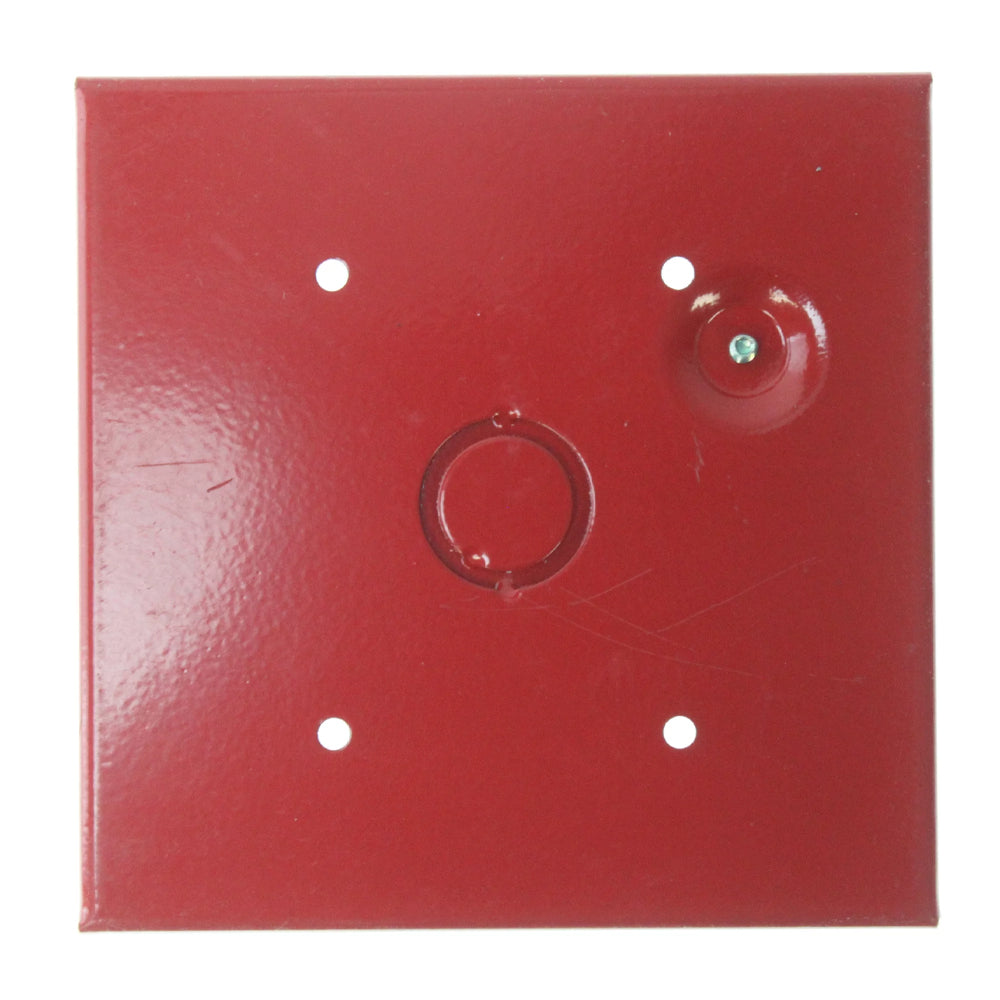 Edwards EST 757A-SB Surface Metal Back Box, Red