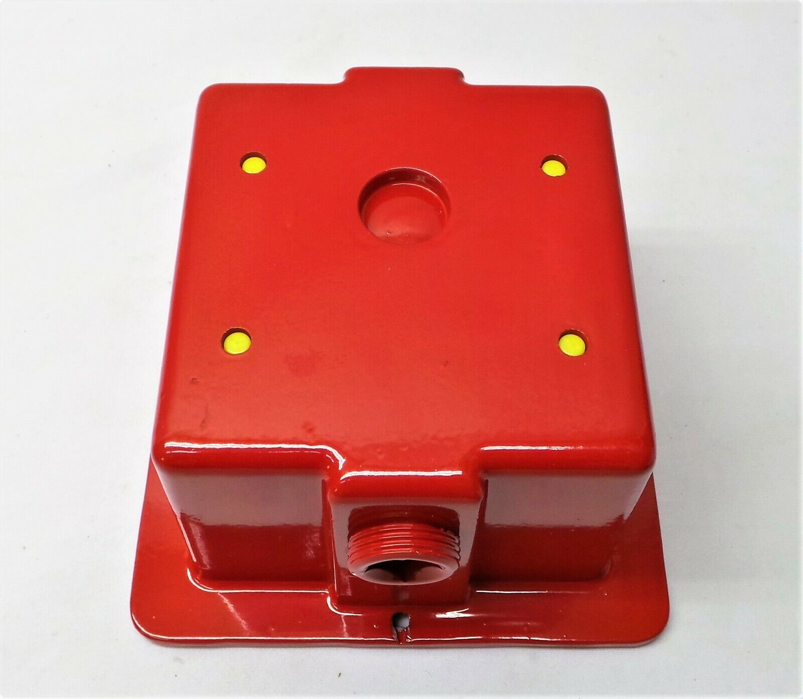 Edwards 757A-WB Red Weatherproof Fire Alarm Device Box, Red Metal