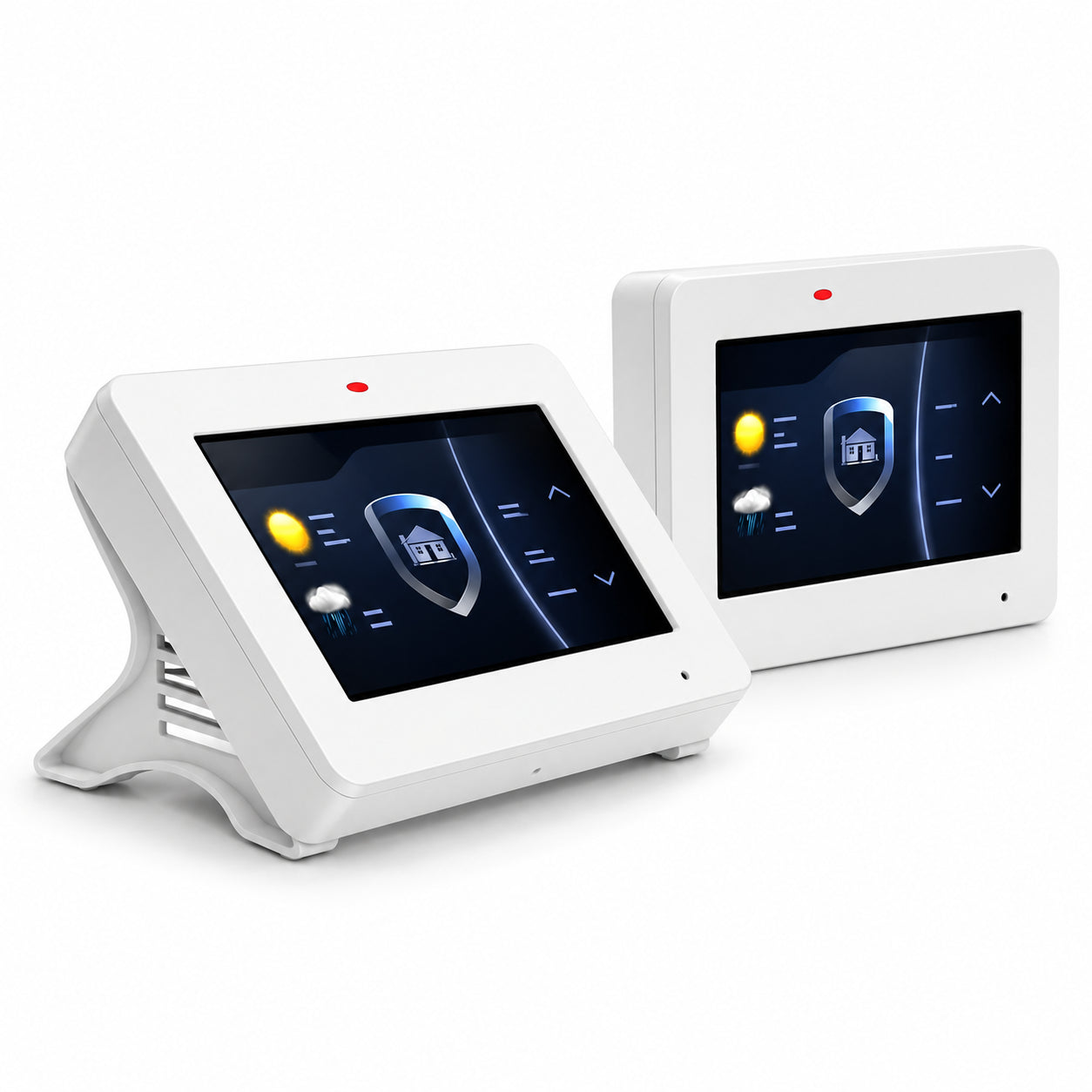 DMP 7872-W Touch LCD Keypad 4 Zones PROX White