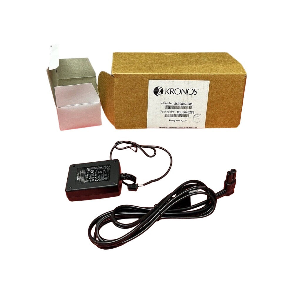 Kronos 8609002-001 InTouch 9000 Time Clock Switching Power Supply Adapter