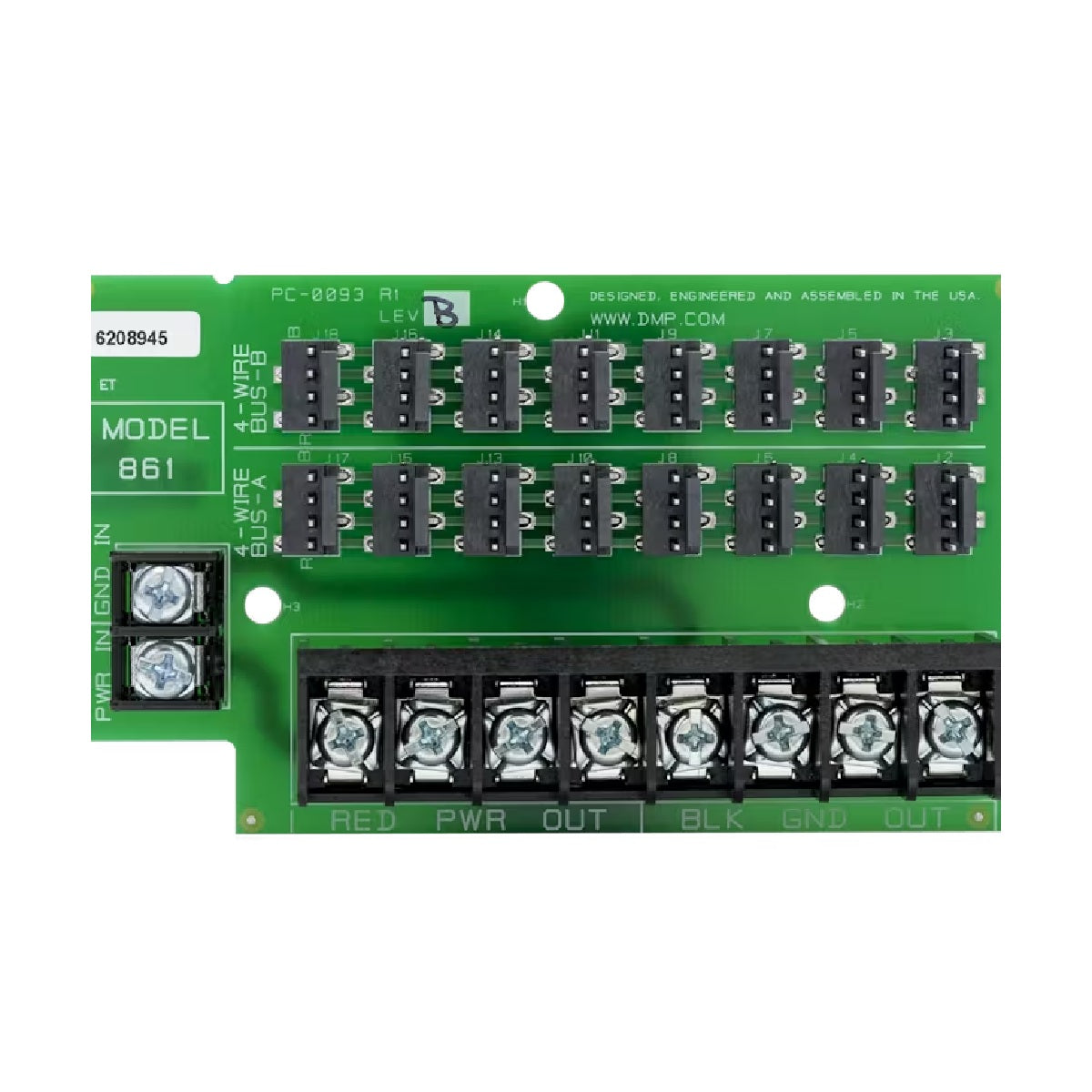 DMP 861 Auxiliary Power Distribution 4-Wire Bus Module – Green Wave ...