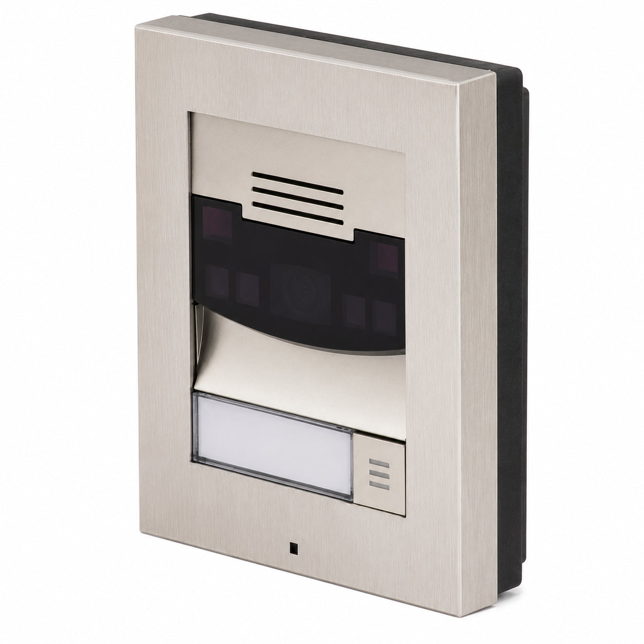 2N Telecommunications 9155301CF IP Solo Video Door Intercom System Nickel